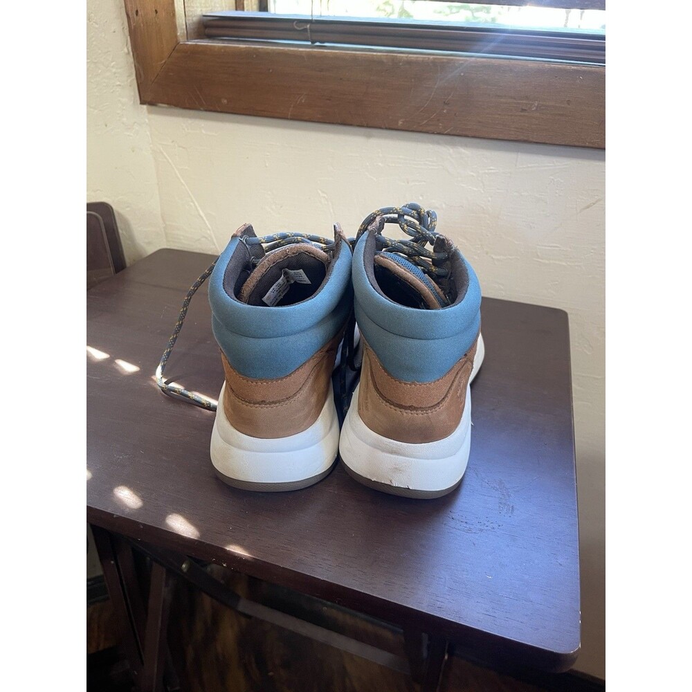 Timberland Boroughs Project Mid Waterproof Sneaker Boots Rust Teal Womens 6.5 - Picture 4 of 6